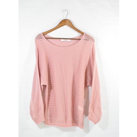 JustFab Sweaters - NWT JustFab Blush Sweater
